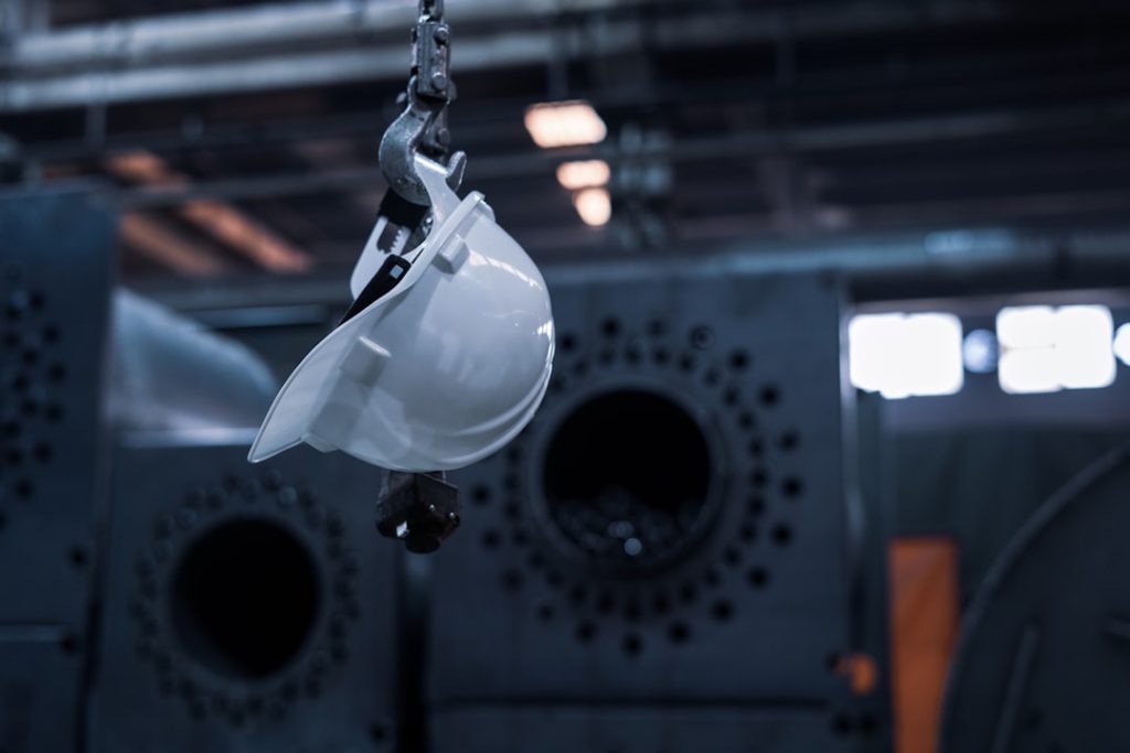 industrial hard hat